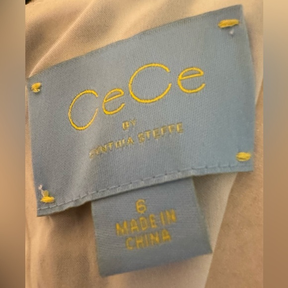 CeCe By Cynthia Steffe 'Asha' Animal Print Mini Babydoll Dress - Picture 6 of 7